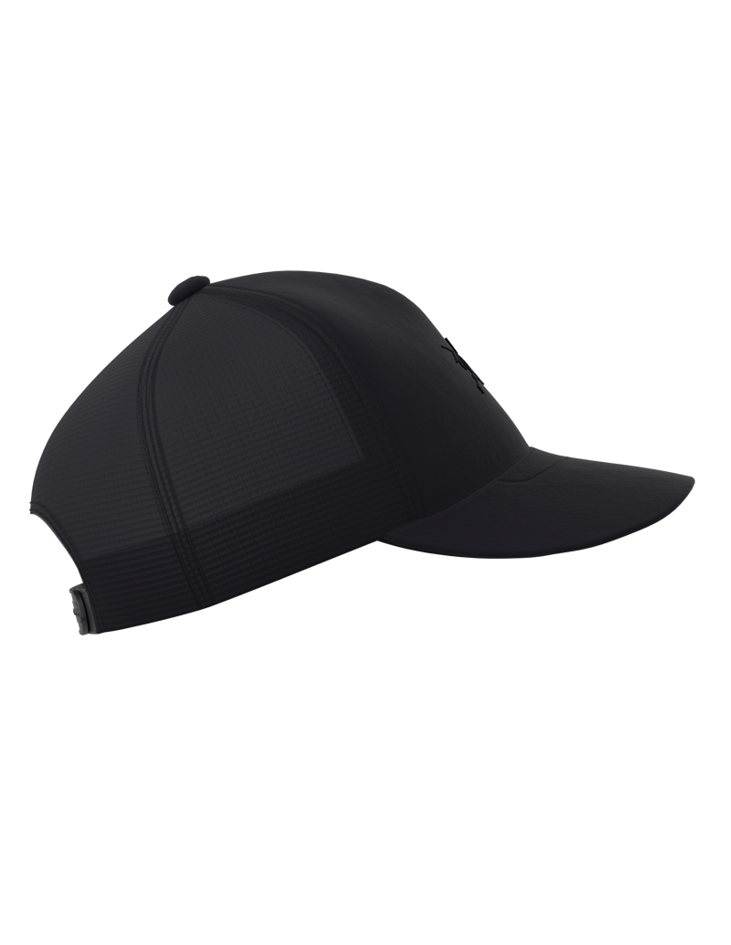 Arc'teryx Unisex Bird Trucker Curved Cap in Black-3